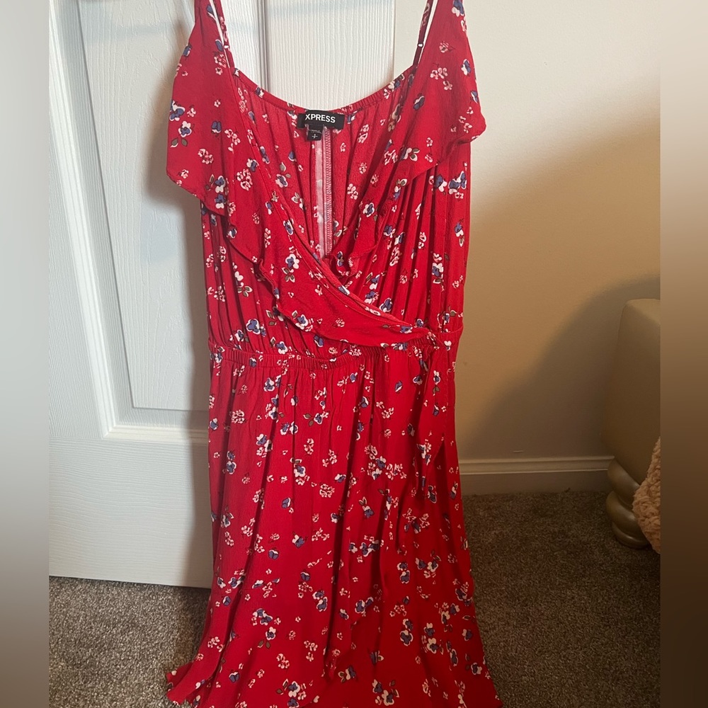 Express Floral Sun Dress